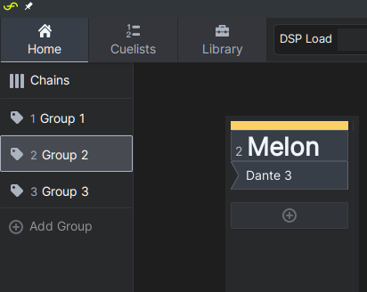 Chain Group Selected
