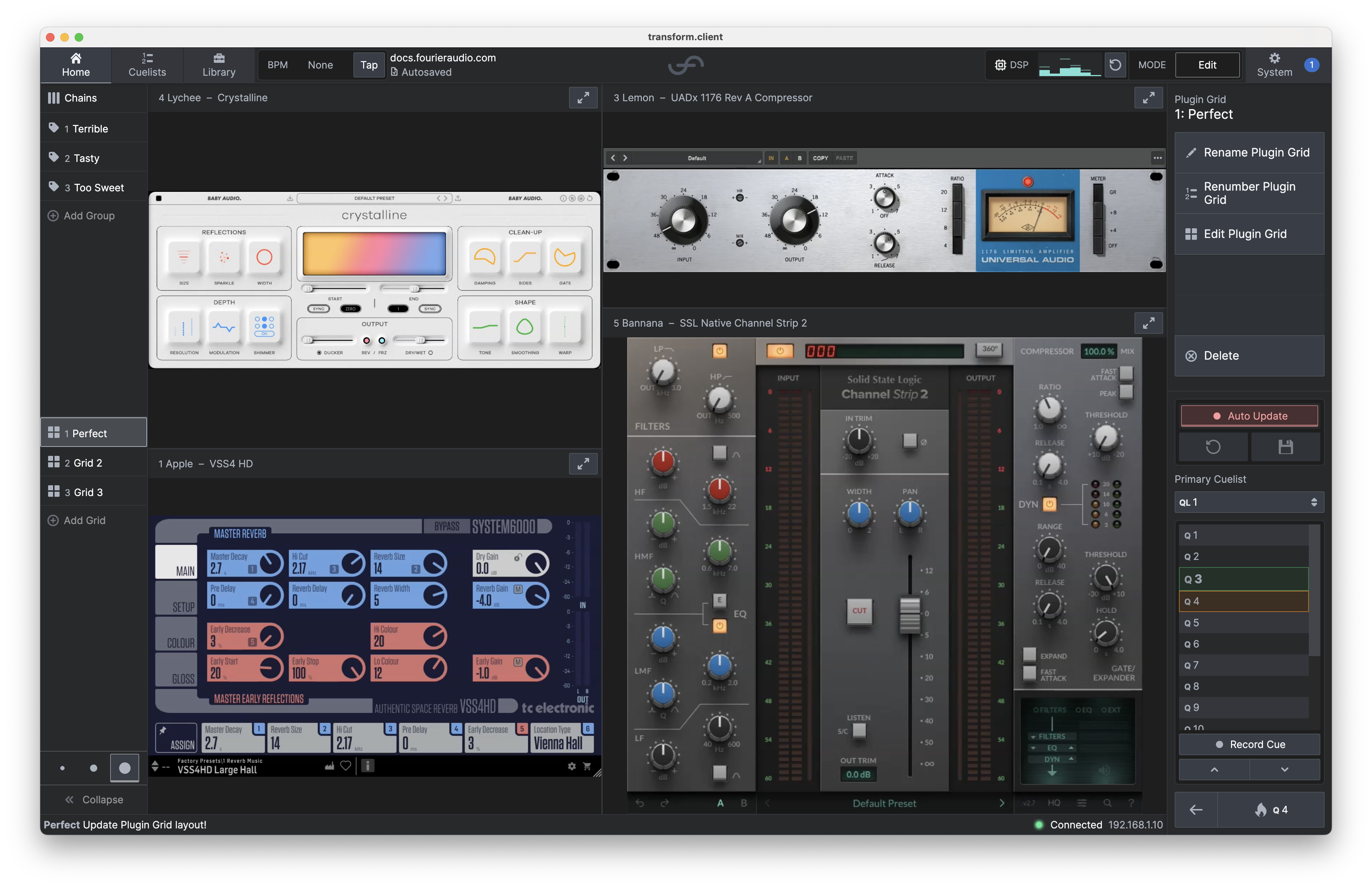 Plugin Grid Example