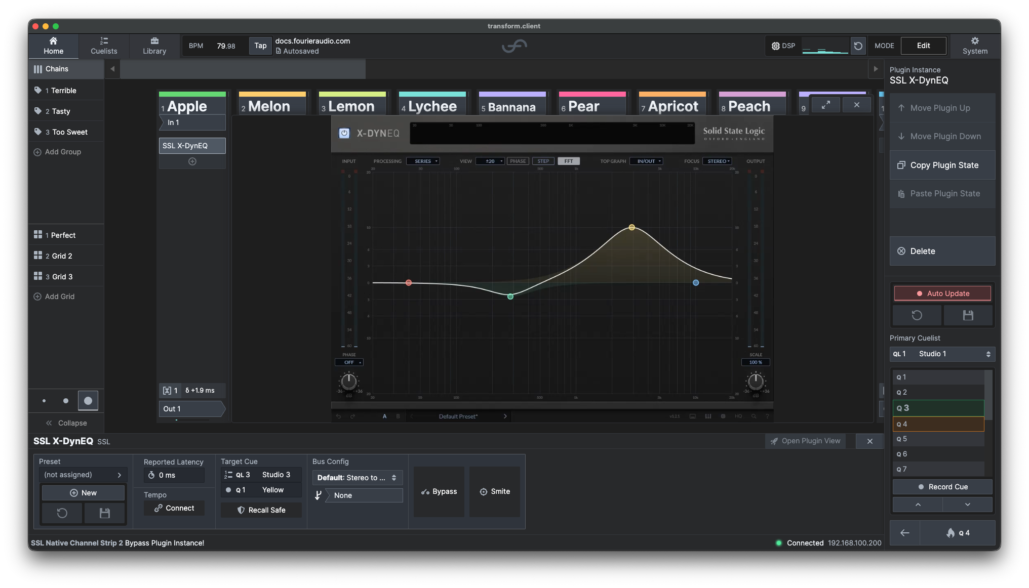 Plugin UI open in teleporter view